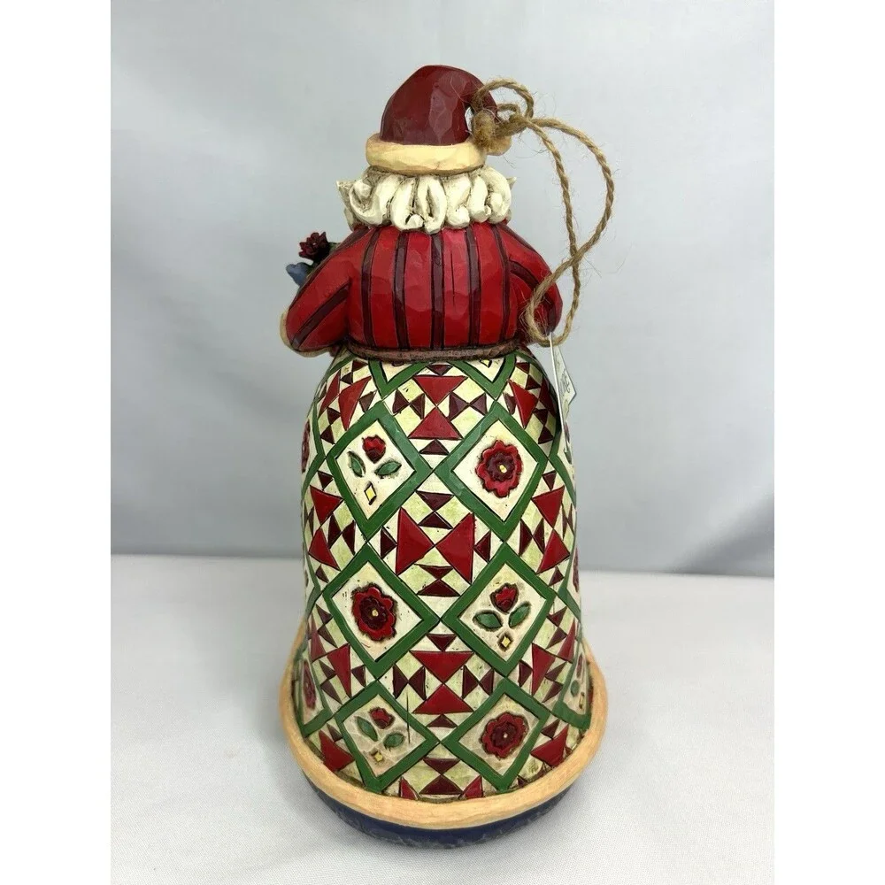 JIM SHORE 2006 Christmas Figurine Lighted Musical Santa with Kids 4006647 in Box